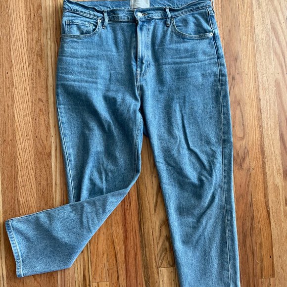 Everlane Original Cheeky Jean stone washed cropped Size 32 - Picture 2 of 8